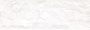 Керамическая плитка Ceramika Konskie Brennero White Hexagon настенная 25х75 см