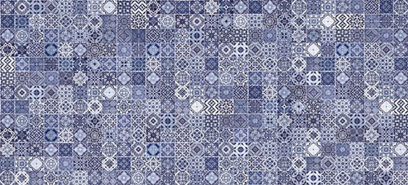 Керамическая плитка Cersanit Hammam Рельеф голубой HAG041D настенная 20х44 см керамическая плитка cersanit botanica рельеф коричневый bng112d настенная 20х44 см