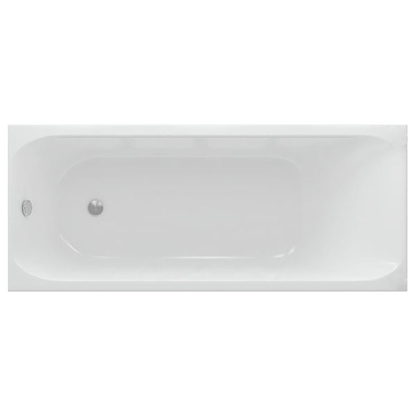 Акриловая ванна Акватек Альфа 140х70 с гидромассажем стандартные форсунки - фото 1