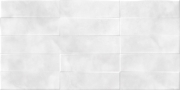 Керамическая плитка Cersanit Carly рельеф кирпичи светло-серый CSL523D настенная 29,8х59,8 см