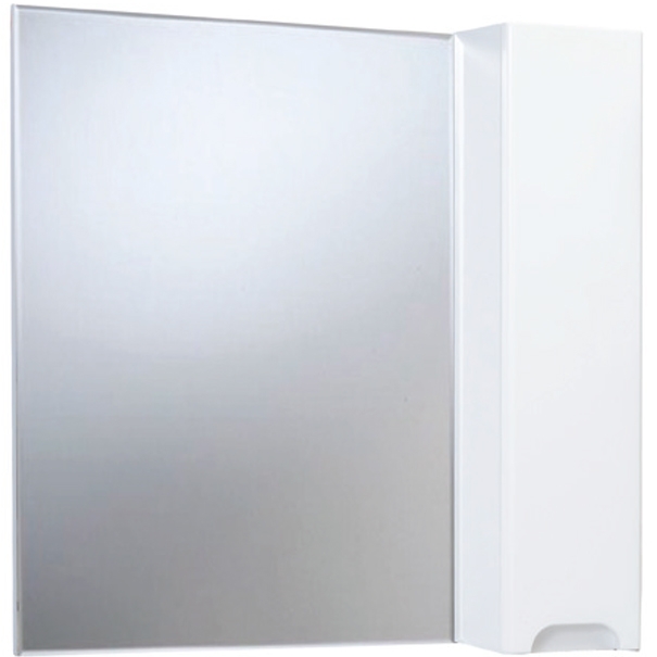 мебель для ванной bellezza андрэа 65 белая Зеркало со шкафом Bellezza Андрэа 80 4619013001018 R Белое