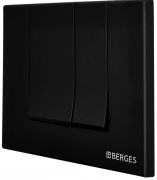 Комплект унитаза с инсталляцией Berges Floe Rimless 043230 с сиденьем Микролифт и Черной клавишей смыва-7