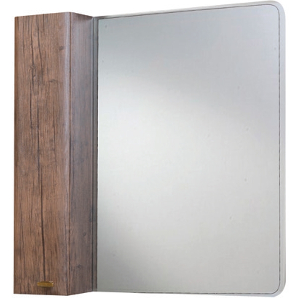 Зеркало со шкафом Bellezza Олимпия 60 L 4619309002439 Орех зеркало со шкафом orange classic 85 орех