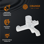 Душевая система Orange Karl M05-933w Белая-9
