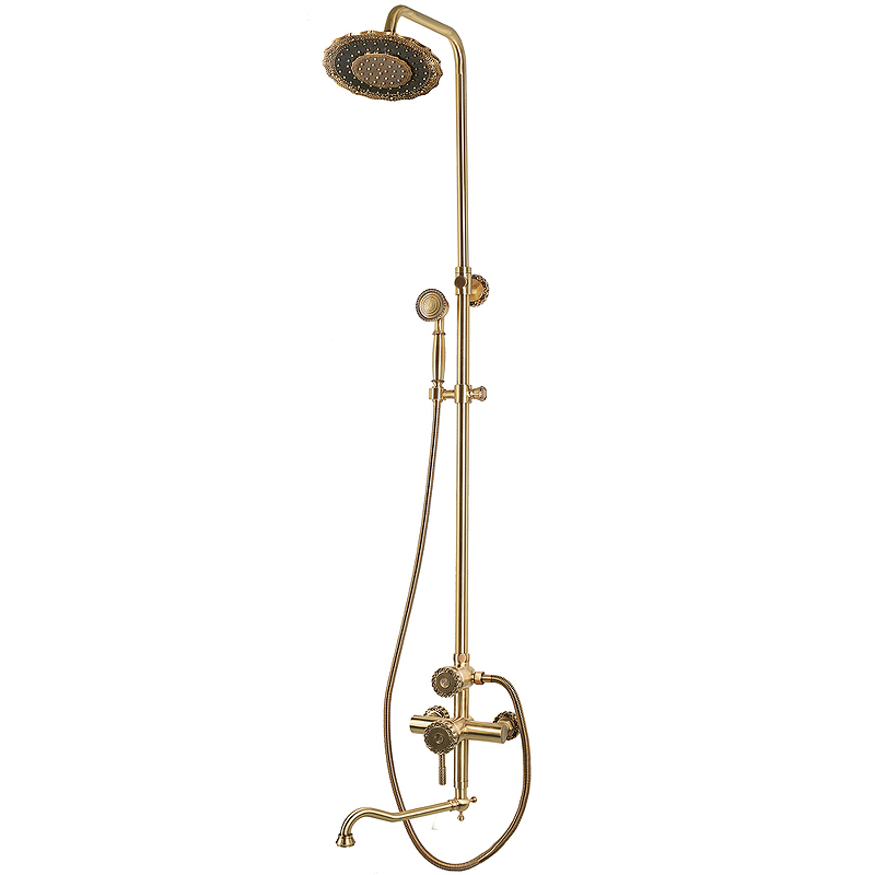 Душевая система Bronze de Luxe Windsor 10120DDF Бронза верхний душ bronze de luxe 1915 бронза