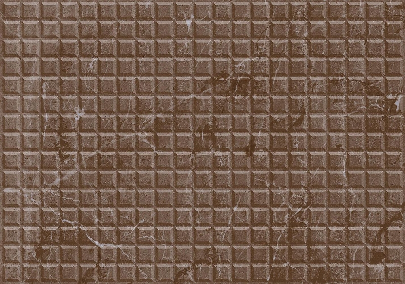 Керамическая плитка Axima Кармен темная низ настенная 28х40 см - фото 1
