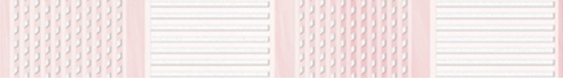 Керамический бордюр Axima Агата розовый C 3,5х25 см
