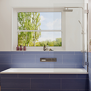 Шторка на ванну Ambassador Bath Screens 70х140 16041101 профиль Хром стекло CrystalPure-3