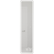 Шкаф пенал Art&Max Platino AM-Pla-400-1600-1D-R-L-DS-F с сенсорным выключателем Белый