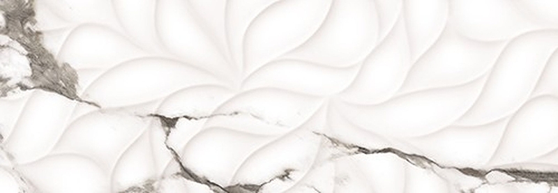 Керамическая плитка Керлайф Royal Bianco rel R настенная 24,2х70 см