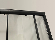 Душевой уголок Niagara Eco 80х80 NG-003-14 Black профиль Черный стекло с рисунком-3
