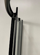 Душевой уголок Niagara Eco 80х80 NG-003-14 Black профиль Черный стекло с рисунком-4