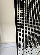 Душевой уголок Niagara Eco 80х80 NG-008-14Q Black профиль Черный стекло с рисунком-3