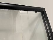 Душевой уголок Niagara Eco 80х80 NG-008-14Q Black профиль Черный стекло с рисунком-4