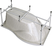 Акриловая ванна Alex Baitler Orta 150х90 R без гидромассажа-3