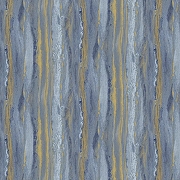 Обои Bruno Zoff Silver 60116-3 Фольга на флизелине (1,06*10,05)  Синий, Линии-1