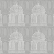 Обои Andrea Grifoni Palazzo Peterhof 7001-2 Флизелин (1,06*10,05) Серый, Архитектура