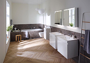 Комплект мебели для ванной Geberit Renova Plan 60 529.915.01.6 подвесной Белый глянец-8