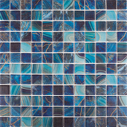 Стеклянная мозаика Vidrepur Nature Royal №5704 MT на сетке 25х25 см