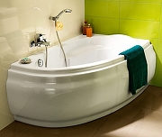 Фронтальная панель для ванны Cersanit Joanna 150 63361 универсальная Белая-3