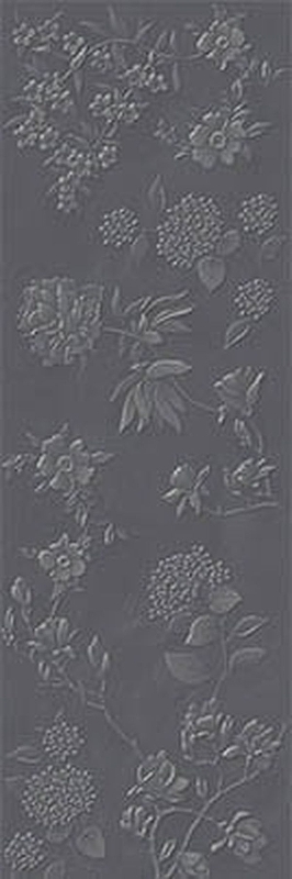 цена Керамическая плитка Villeroy&Boch Jardin Grey Flower Matt. Rec. K1440UL810010 настенная 40х120 см