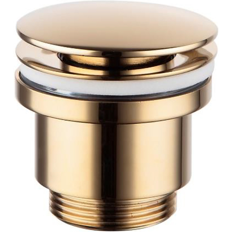 Донный клапан Lemark LM8500G click-clack Золото донный клапан bonomini 0973rv54s7wz клик клак покрытие нержавеющая сталь высота 105 мм