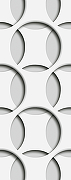 Панно Marburg Smart Art 46785 Винил на флизелине (1,06*2,7) Серый, Круги/Геометрия-1