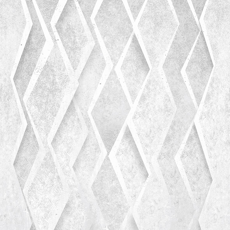 Панно Marburg Smart Art 47240 Винил на флизелине (1,59*2,7) Белый/Серый, Геометрия