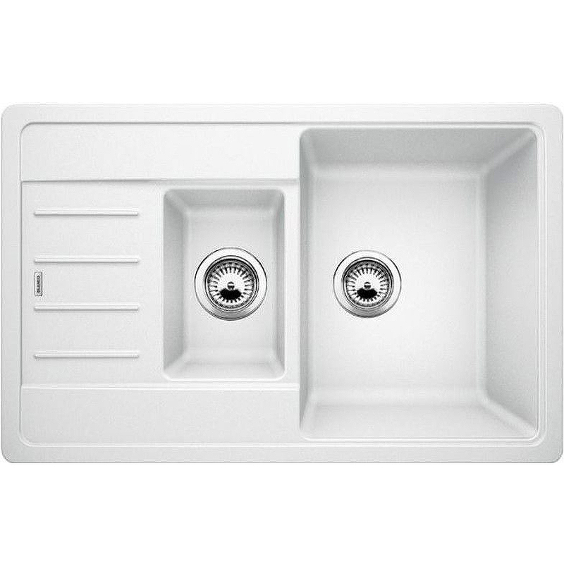 Кухонная мойка Blanco Legra 6 S Compact 521304 Белая мойка кухонная blanco metra 6 жасмин с клапаном автоматом 516158