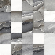 Керамическая мозаика Laparet Mania мозаичный серый MM34102 25х25 см