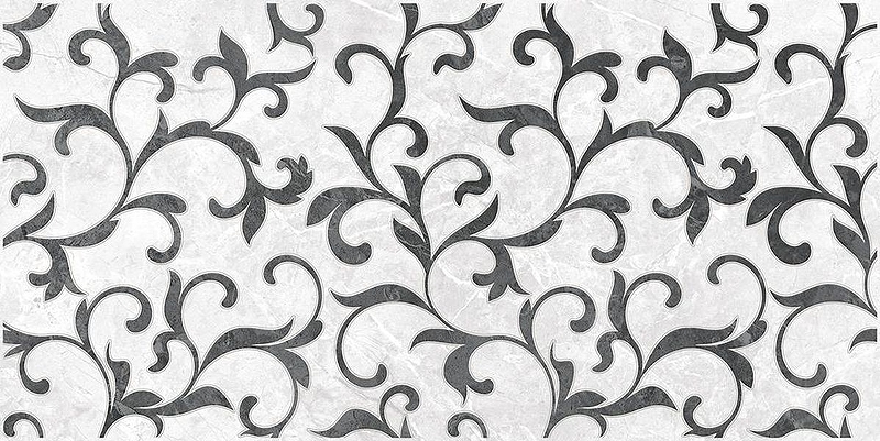 цена Керамический декор Laparet Morgan серый OS\C166\34063 25х50 см
