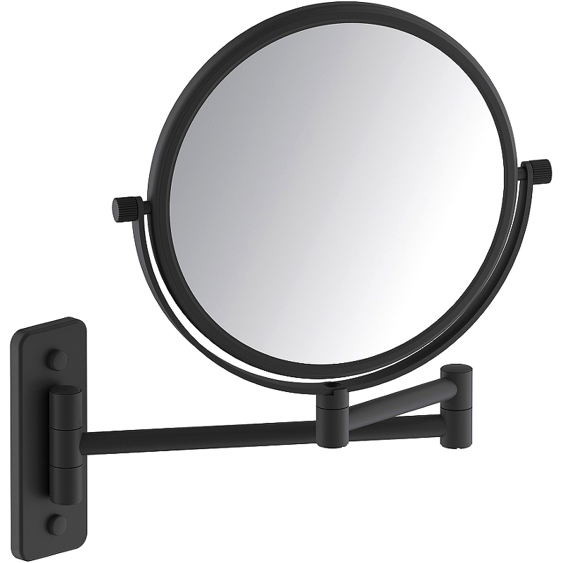Косметическое зеркало Timo Saona 13076/03 Черный косметическое зеркало assisi ø 17 см черное венко wenko черный