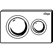 Клавиша смыва Viega Prevista Visign for Style 8610.1 773786 Хром матовый-2