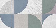 Керамическая плитка Laparet Atlas серый мозаика настенная 08-00-06-2458 20х40 см