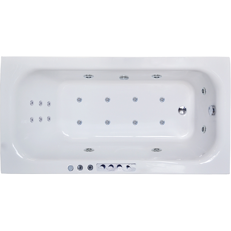фото Комплект акриловой ванны со смесителем royal bath