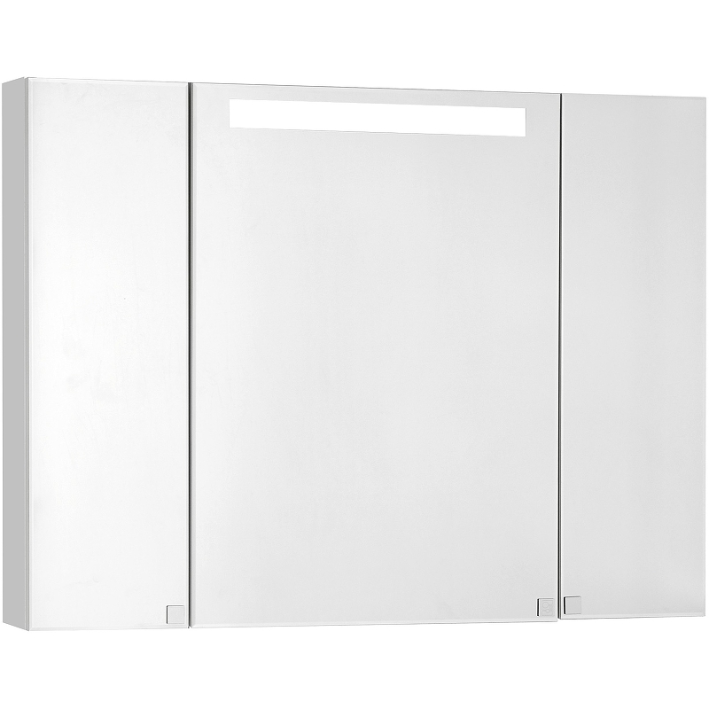 Зеркальный шкаф Aquaton Мадрид 100 1A111602MA010 с подсветкой Белый зеркальный шкаф aquaton мадрид 120 1a113402ma010 с подсветкой белый
