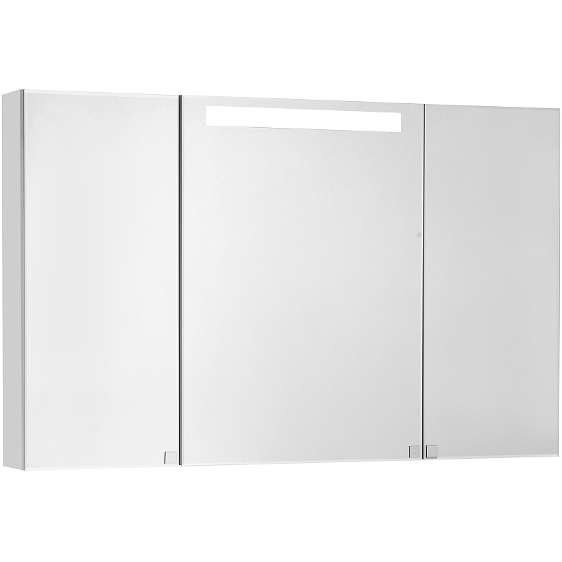 Зеркальный шкаф Aquaton Мадрид 120 1A113402MA010 с подсветкой Белый зеркальный шкаф aquaton мадрид 100 1a111602ma010 с подсветкой белый