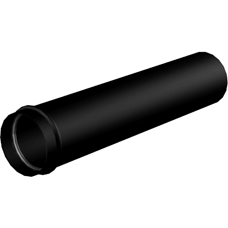 Удлинительная труба для сифона Alcaplast A4000BLACK Черная матовая фото