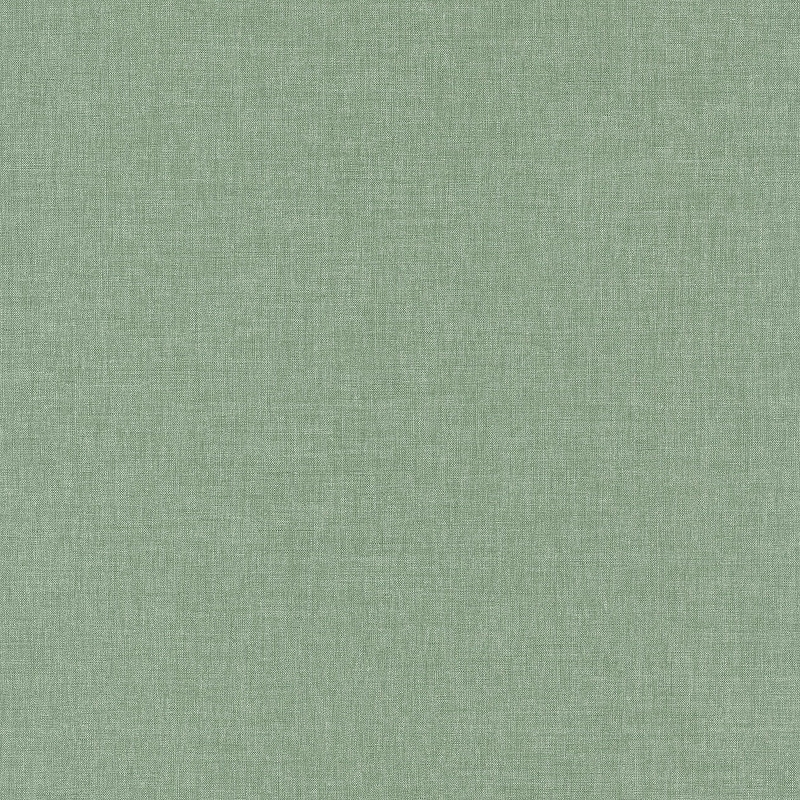 Обои Caselio Linen 2 68527190 Винил на флизелине (0,53*10,05) Зеленый, Однотонные