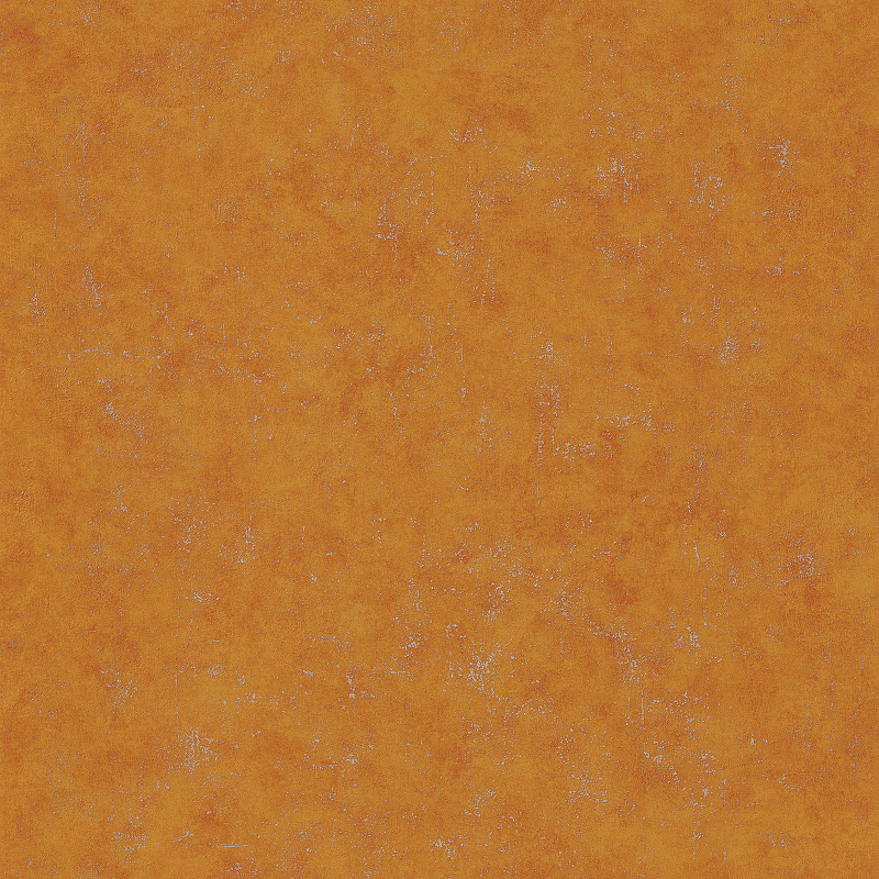 Обои Caselio Beton 101493000 Винил на флизелине (0,53*10,05) Коричневый/Оранжевый, Штукатурка