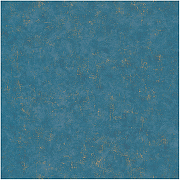 Обои Caselio Beton 101496020 Винил на флизелине (0,53*10,05) Синий/Золото, Штукатурка