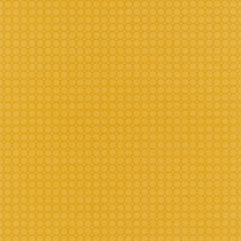 Обои Caselio Swing 68872875 Винил на флизелине (0,53*10,05) Желтый, Круги