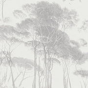 Обои AS Creation History of Art 37651-3 Винил на флизелине (0,53*10,05) Серый/Белый, Деревья