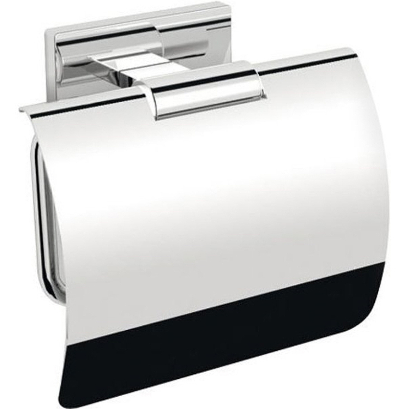 Держатель туалетной бумаги Sapho Olymp 1321-07 с крышкой Хром кольцо для полотенец sapho olymp 1321 06 хром