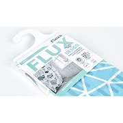 Шторка для ванны Fixsen Design Flux FX-2511 180х200 Белая с китами-5