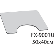 Коврик для ванной комнаты Fixsen Lush FX-9001U 50х40 Коричневый-4