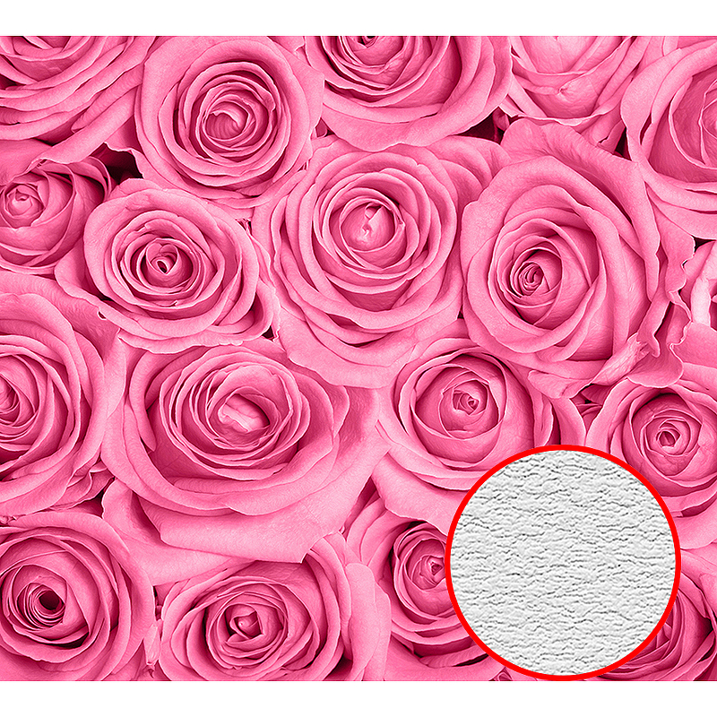 Фотообои Divino B-092 Фактура песок Винил на флизелине (3*2,7) Розовый, Цветы