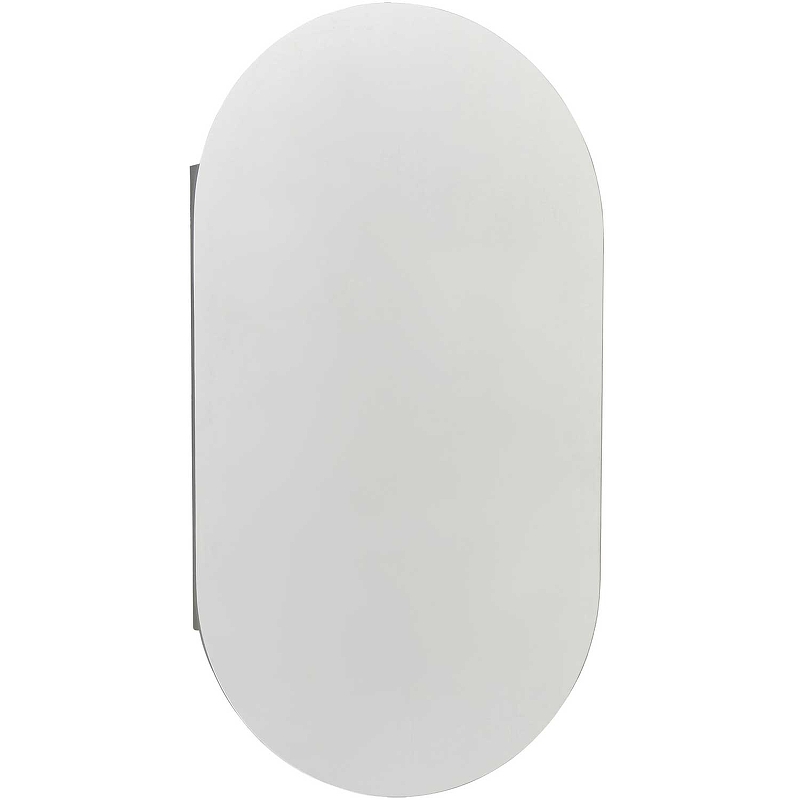 Зеркальный шкаф Aquaton Оливия 50 R 1A254502OL010 Белый глянцевый зеркальный шкаф 80х81 см белый глянец акватон беверли 1a237102bv010