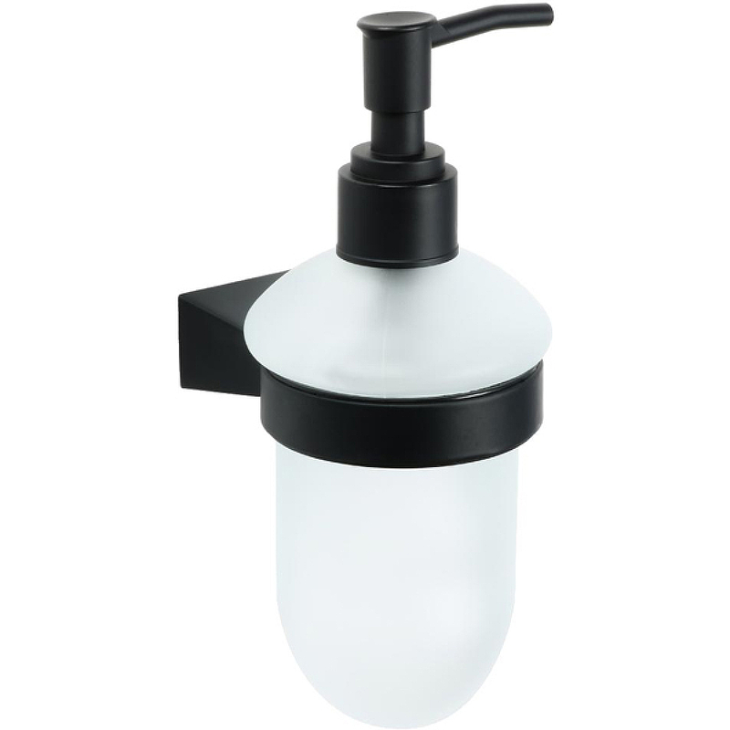 Дозатор для жидкого мыла Fixsen Trend FX-97812 Черный матовый дозатор для жидкого мыла raindrops shade стекло цвет черный