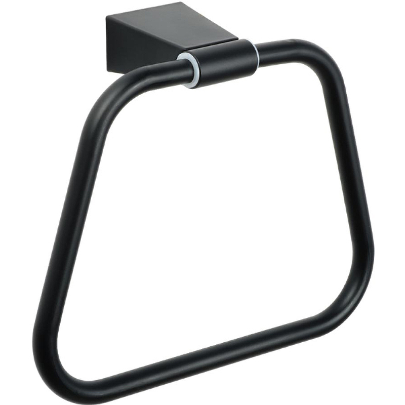 Кольцо для полотенец Fixsen Trend FX-97811 Черный матовый кольцо для полотенец fixsen round fx 92111 хром